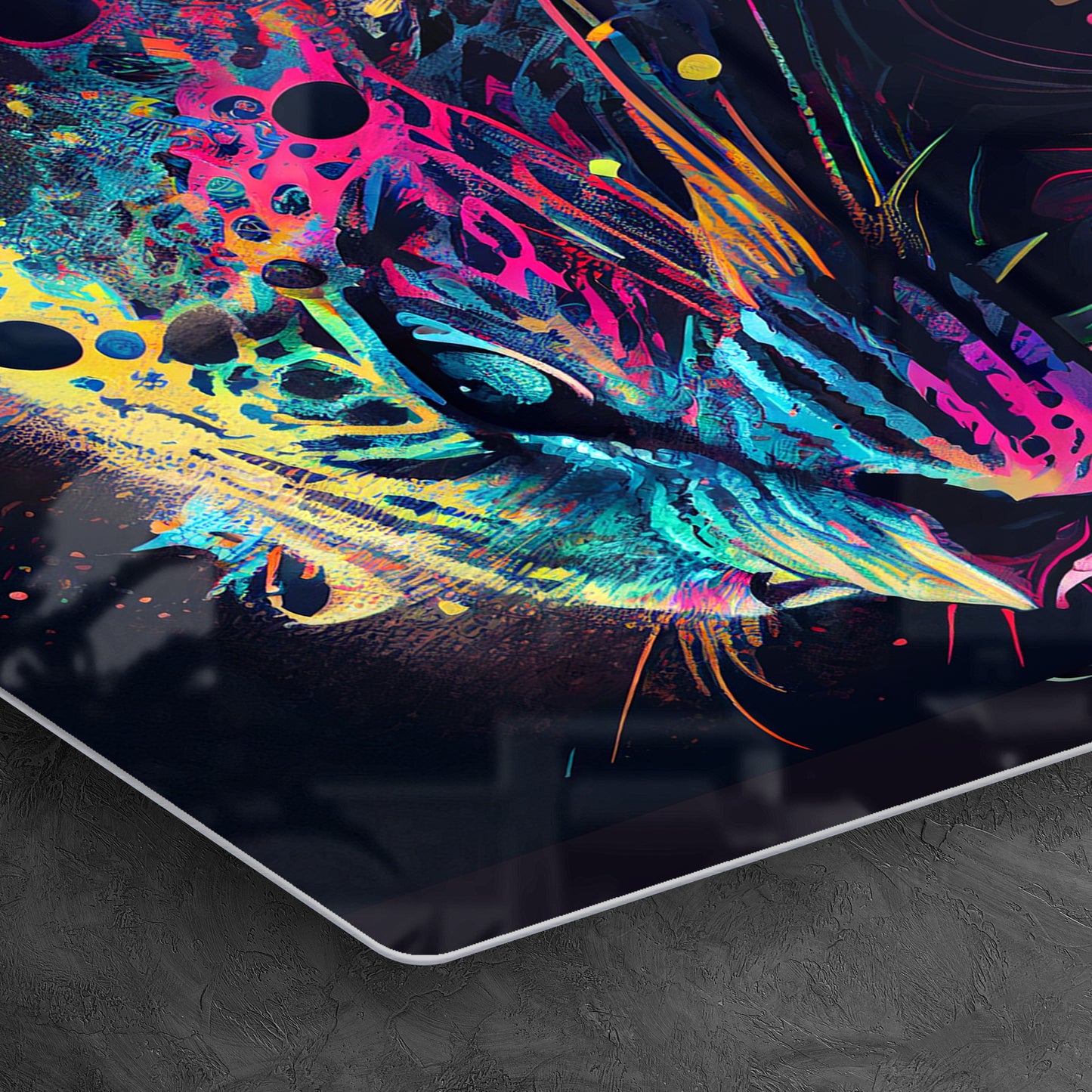 Game Face Metal Print