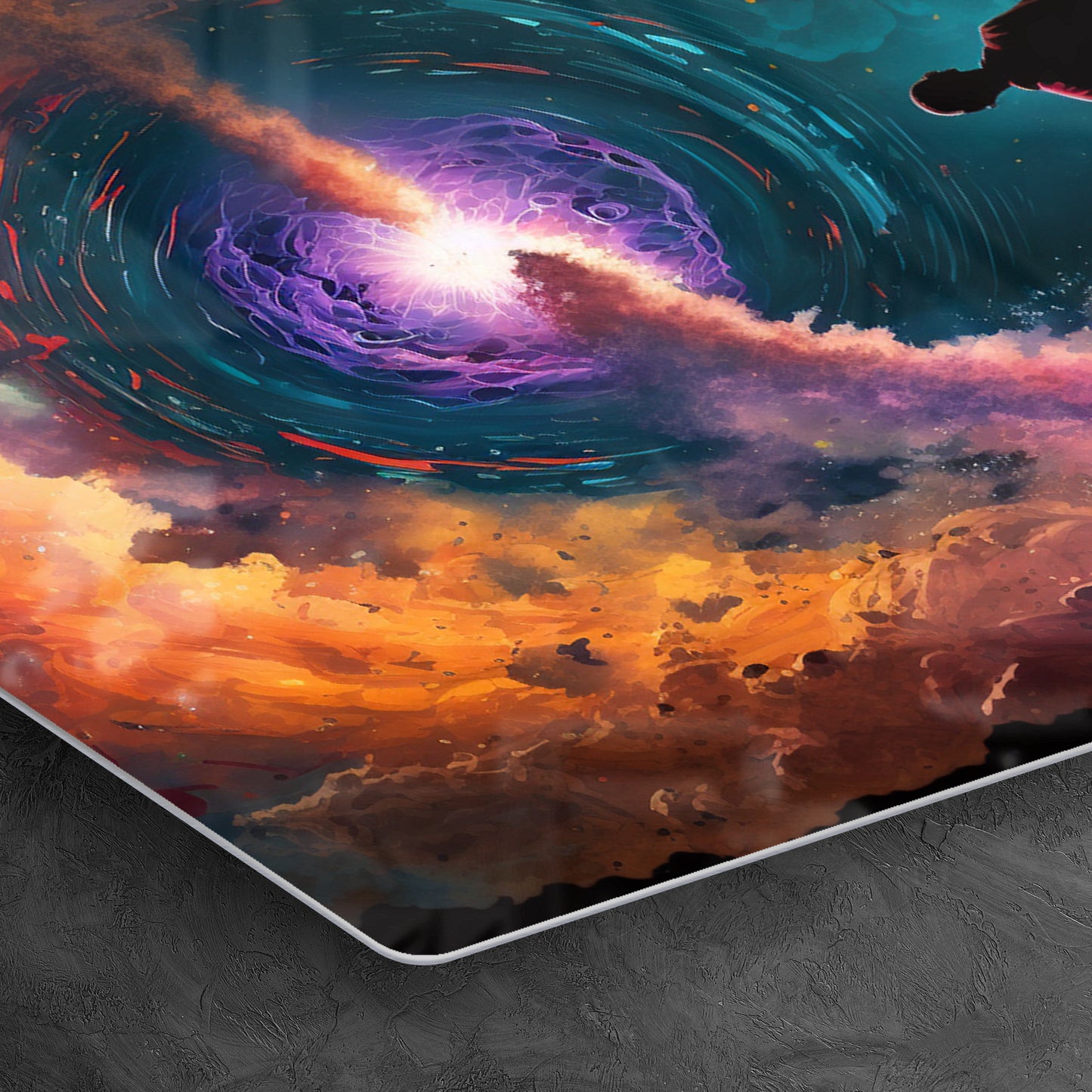 Into the Abyss Metal Print