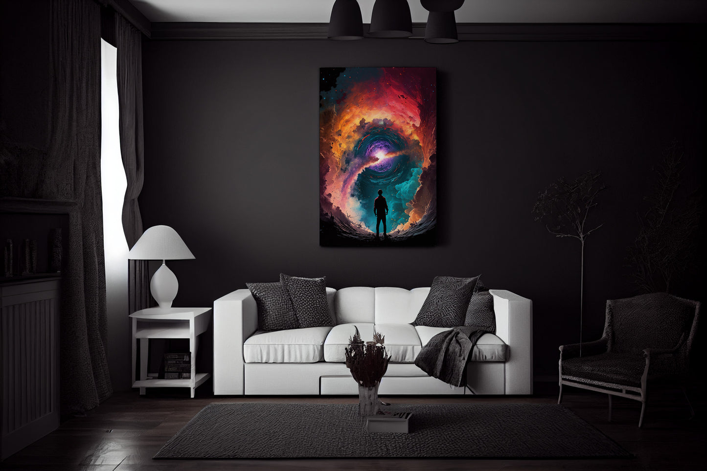 Into The Abyss Canvas Print