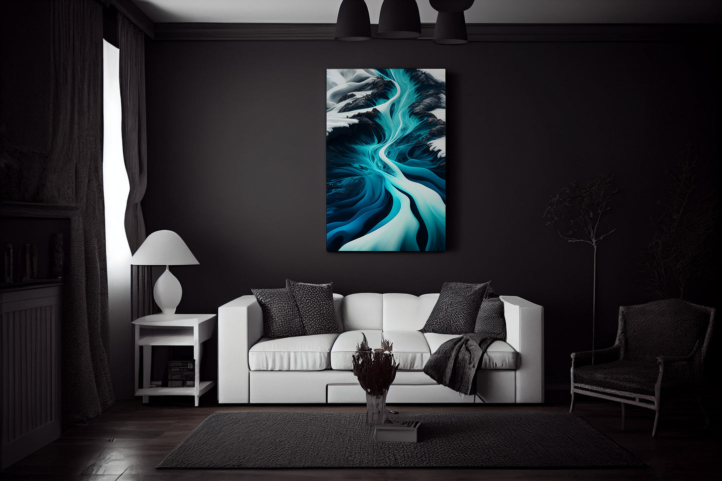 Meltwater Breaks Canvas Print