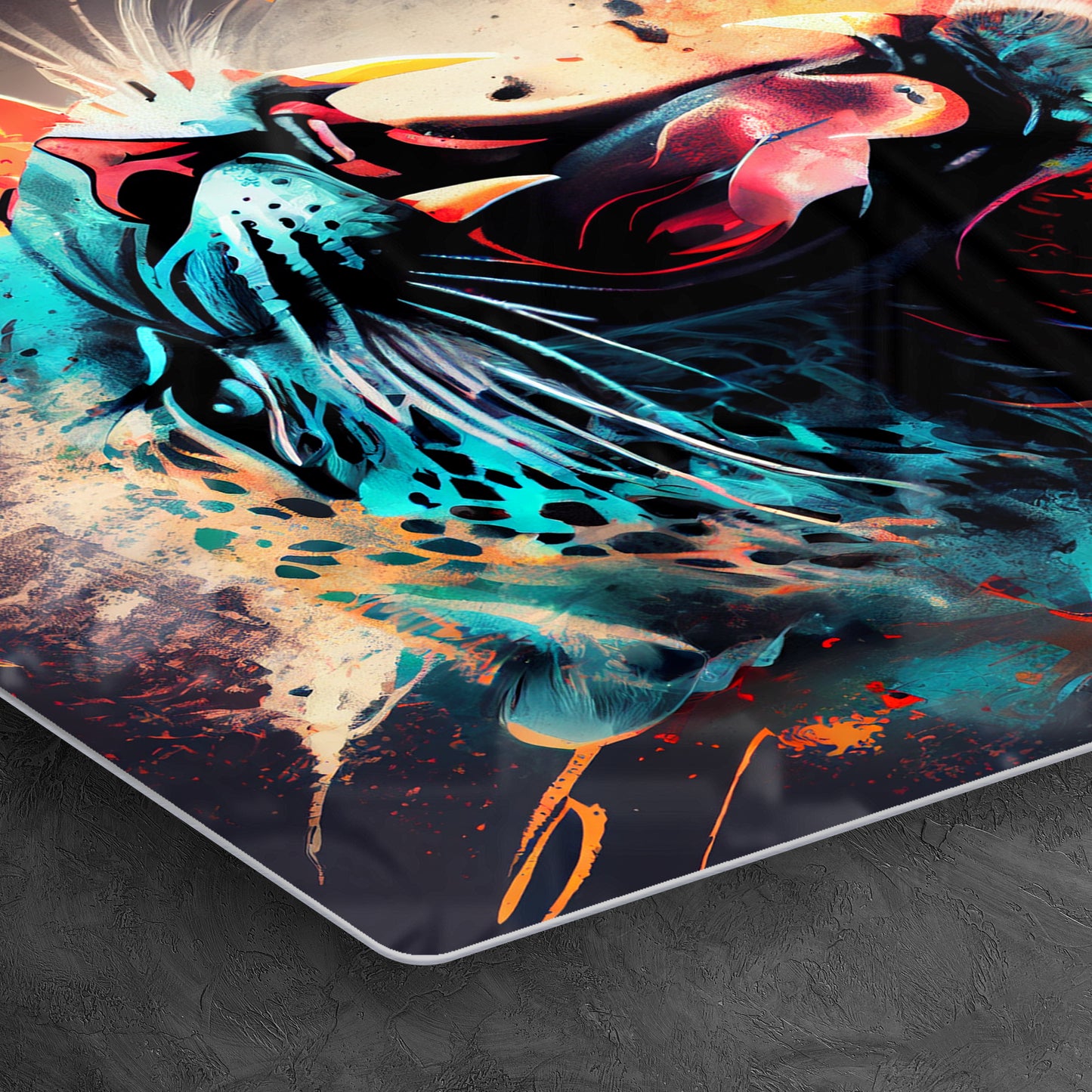 Through The Fire Metal Print