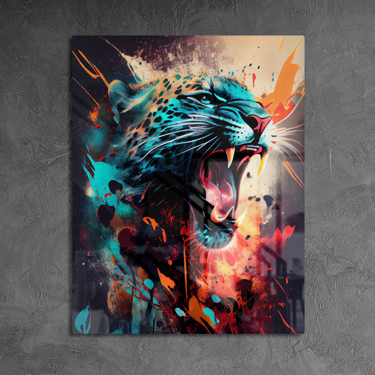 Through The Fire Metal Print