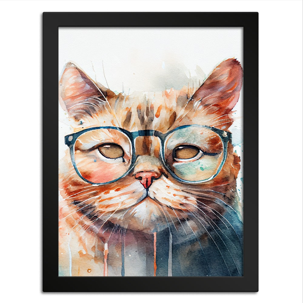 Black Framed Poster Prints - 12" x 16" Black Framed Poster Print