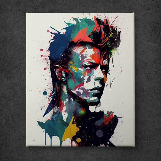 Bowie In Space Canvas Print
