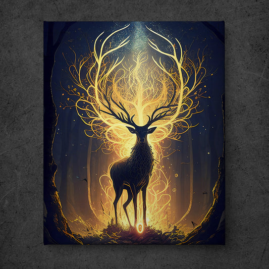 The Forest Shamen Canvas Print