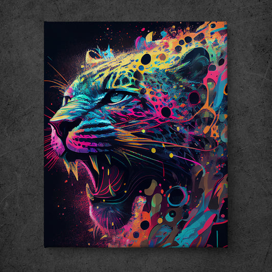 Game Face Canvas Print