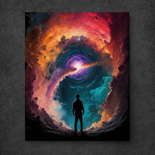 Into The Abyss Canvas Print