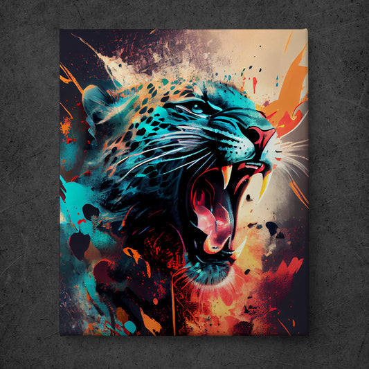 Through The Fire Canvas Print