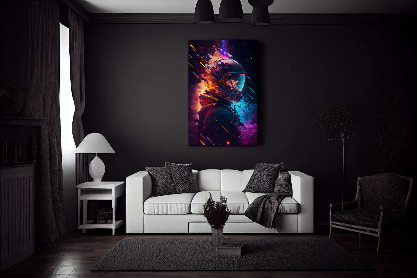 Alone Canvas Print