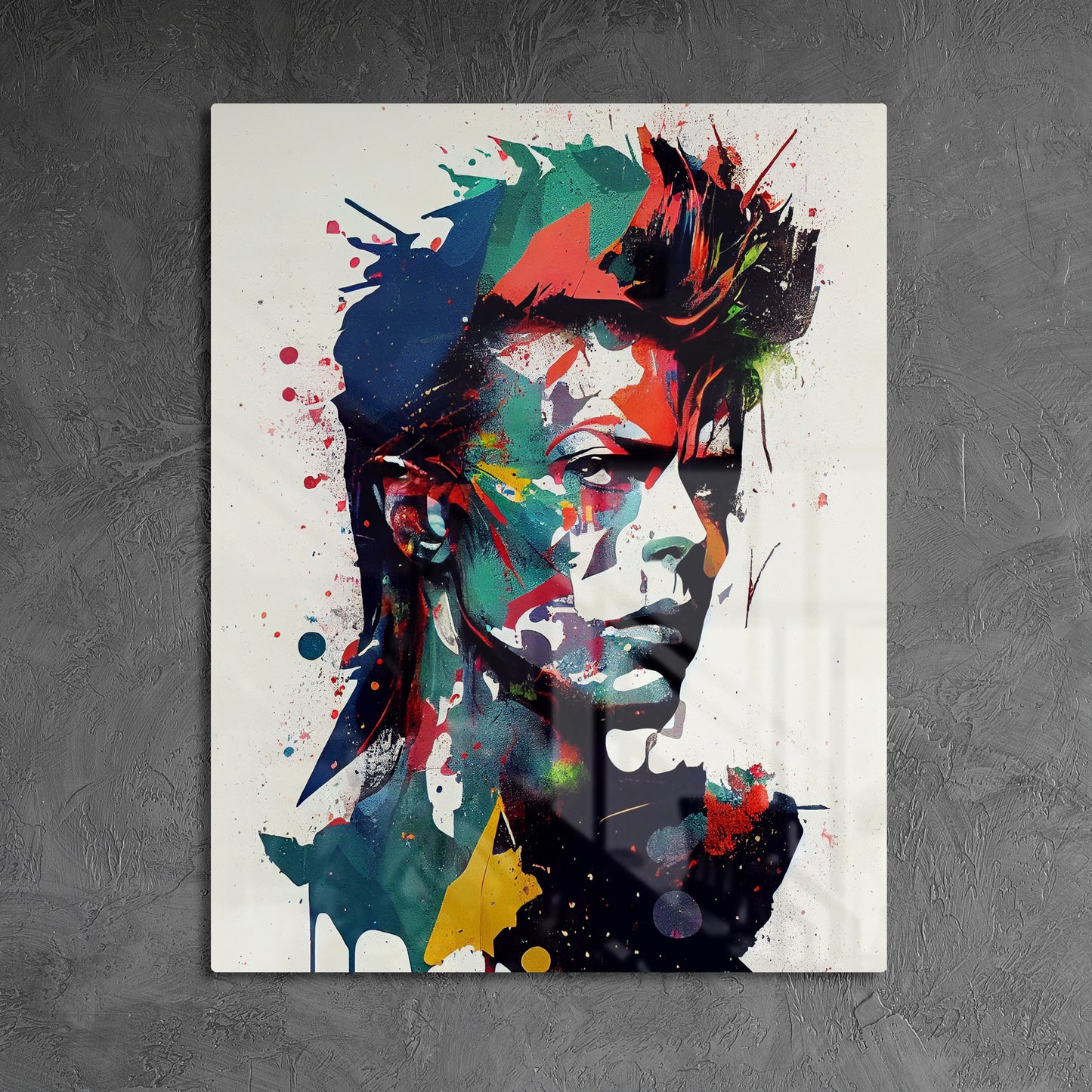 Bowie In Space Metal Print