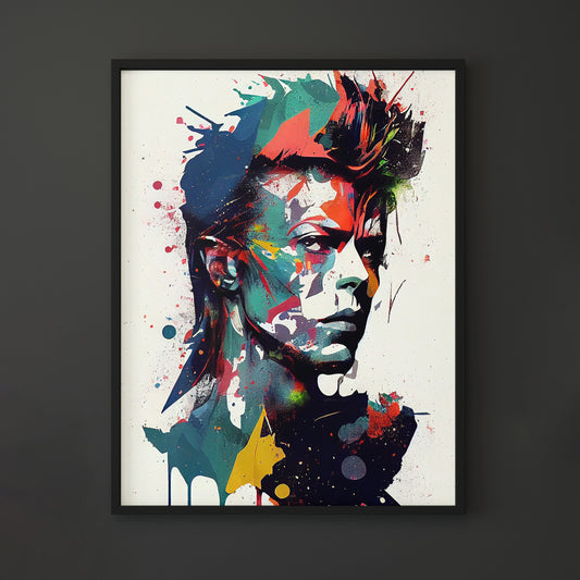 Bowie In Space Fine Art Print