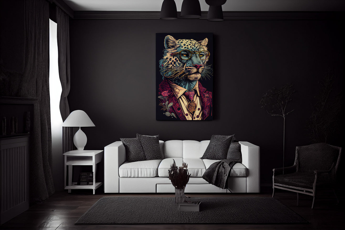 Changing Spots Canvas Print