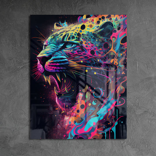 Game Face Metal Print