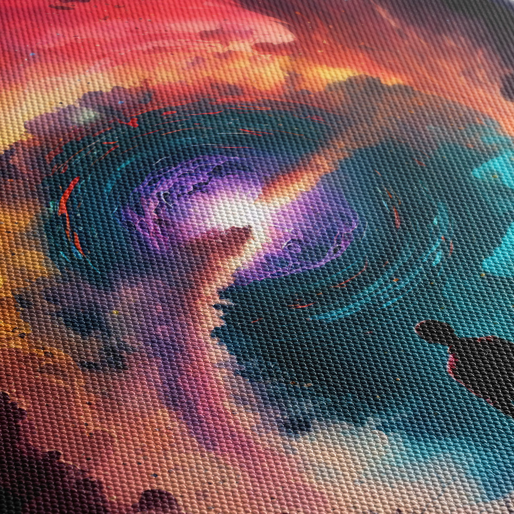 Into The Abyss Canvas Print