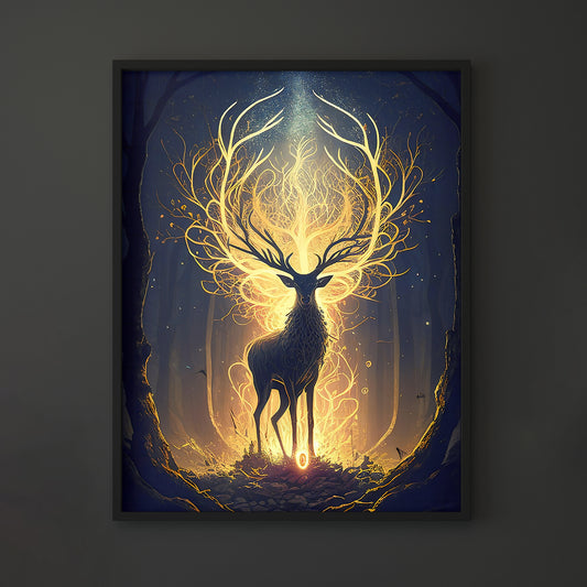 The Forest Shamen Fine Art Print
