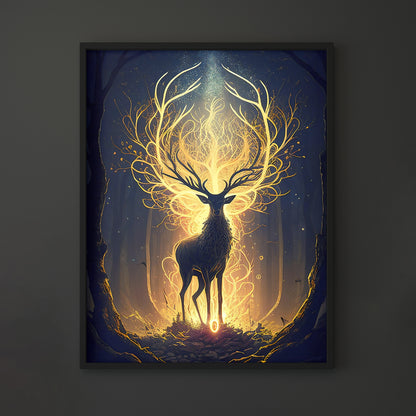 The Forest Shamen Fine Art Print