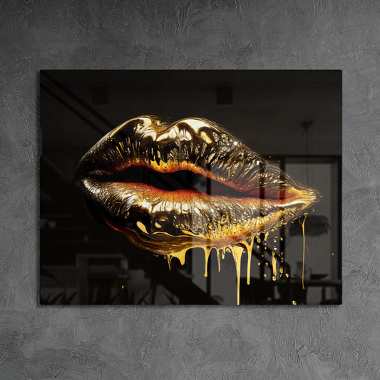 The Kiss Metal Print